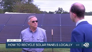 Investigating what happens to solar panels at the end of their life in Tallahassee