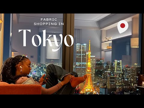 Tokyo Vlog | Fabric Shopping in Nippori Fabric Town