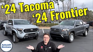 Truck Battle: 2024 Toyota Tacoma vs 2024 Nissan Frontier!