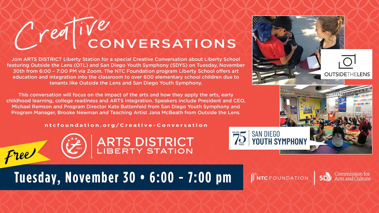 ARTS DISTRICT Creative Conversation Liberty School YouTube