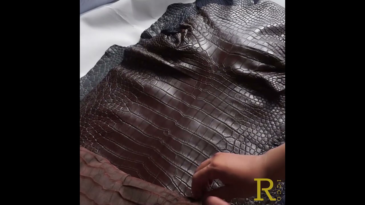 PACKING FOR EXPORT || Genuine Croco Leather Garment Finished Ultra Soft