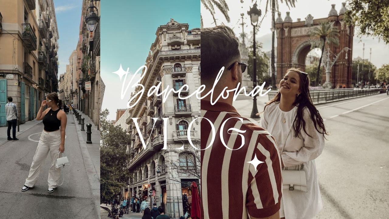 BARCELONA VLOG !! 🇪🇸 Foodspots, Arc de triomf, Shopping 🛍️