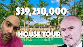 Celebrity We Review Phil Collins $39.5 Million Miami Beach, FL House (Tour) | Celebrity Home Shopping Wealth