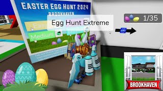 All 35 Extreme Easter Eggs Locations | Brookhaven Rp Extreme Egg Hunt 2024 🐣🐰