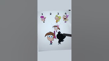 Fairly OddParents guess the real shadow puzzle game 🎯🎮 #shortvideo #fairlyoddparents #fyp #animation