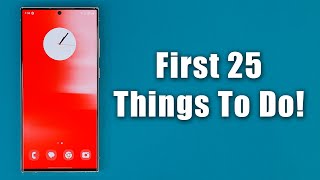 Samsung GALAXY S23 ULTRA  First 25 Things To Do (+ Hidden Features)