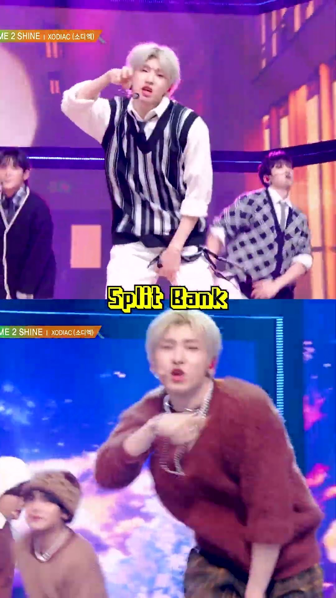 XODIAC - TIME 2 SHINE #SplitScreen #SplitBank #MusicBank #Shorts | KBS WORLD TV