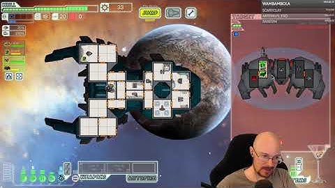 FTL Hard mode, NO pause, Random ships! Mantis C, 2nd run