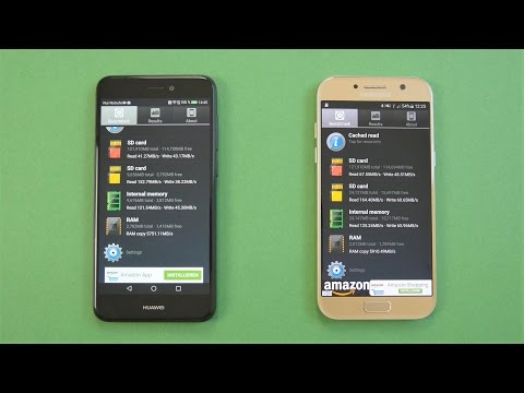 Benchmark: Huawei P8 lite 2017 vs. Samsung Galaxy A5 (2017) - Performance Test