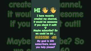 My Subscribers Are Called Sunnies Now