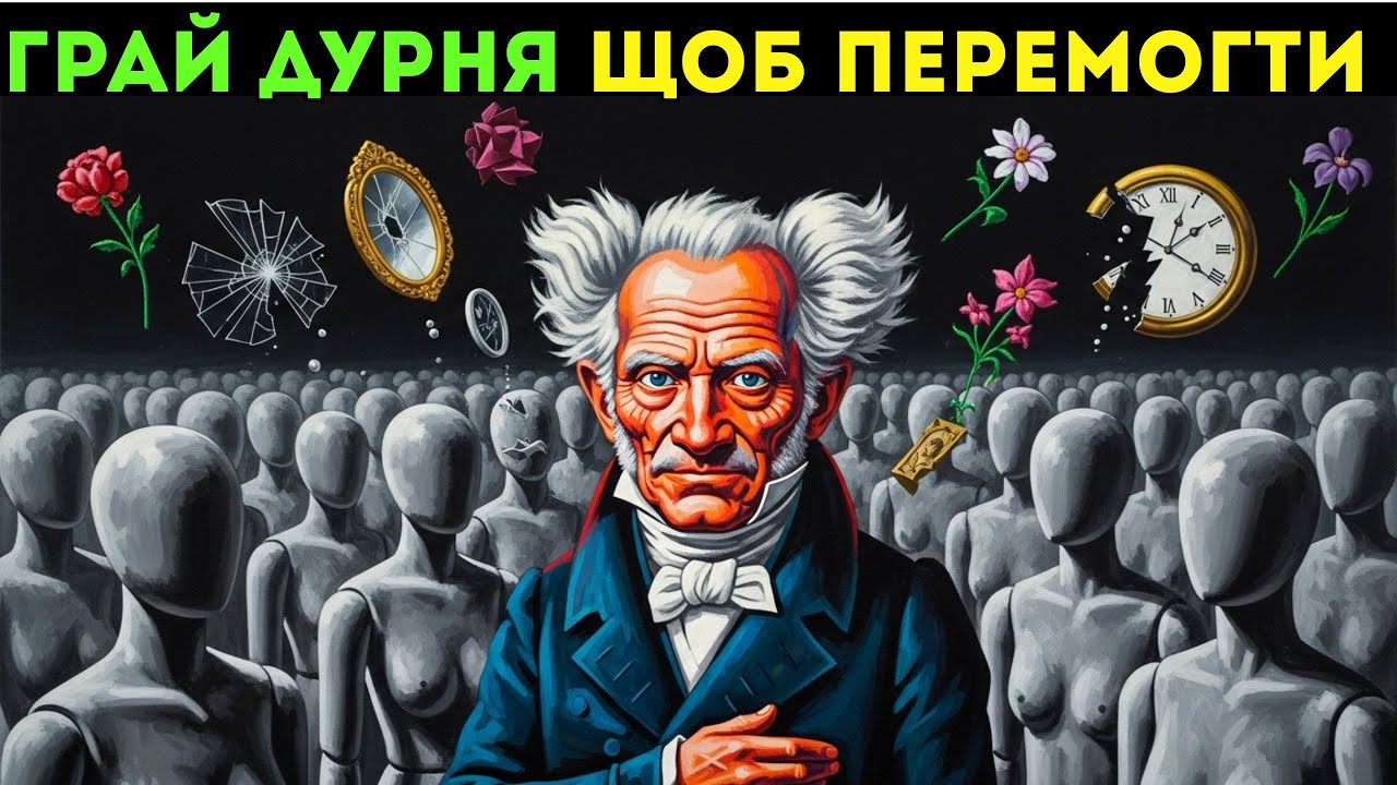 Ви НІКОЛИ не захочете бути розумними: Секрет Шопенгауера