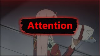 Attention 「AMV」 | Zero Two | Hiro |