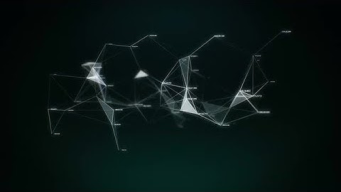 Plexus Animation - Data Networks Background Stock Motion Graphics