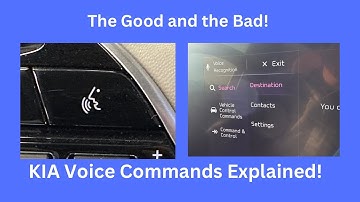 KIA Voice Commands Demonstrated and Explained!