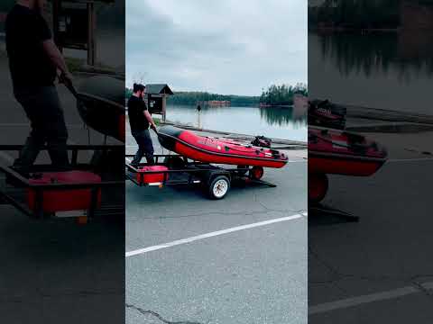 Makeshift Dinghy Trailer