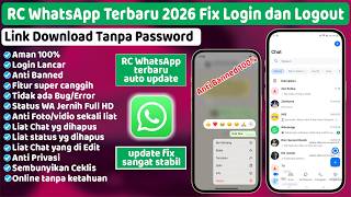 RC WhatsApp Terbaru 2026 Fix Login dan Logout Aman