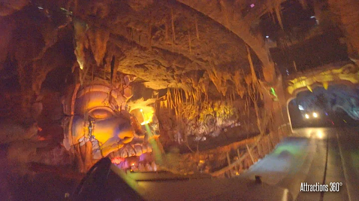 [4k] Indiana Jones Thrill Ride in Low Light - Disn...