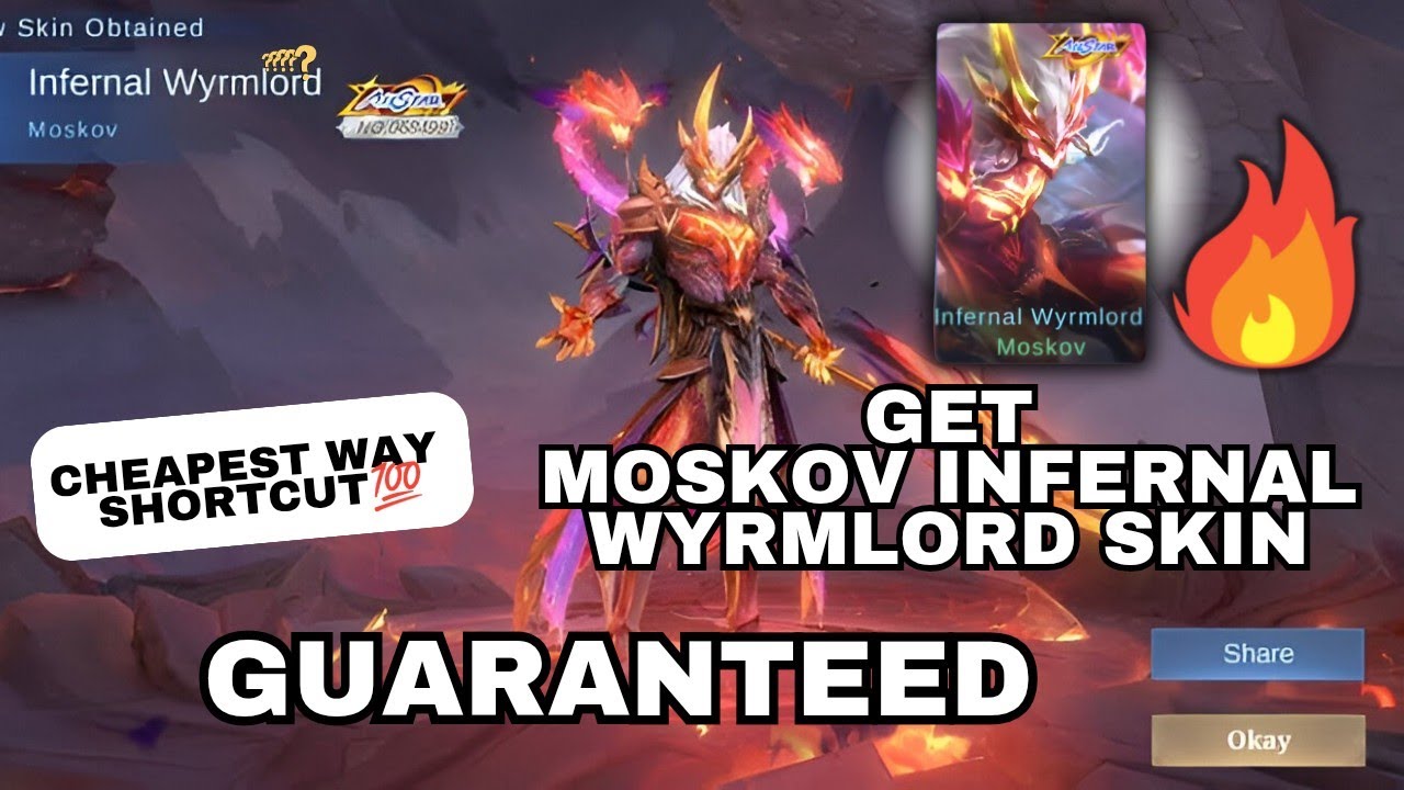 Alpha Legend Skin Event💎Cheapest Way to get MOSKOV INFERNAL WYRMLORD Skin💯 Tips & Tricks🔥