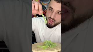 🪱 Tiny Worm Jelly ASMR – These Gummies Look So Real! 😱🤤#ASMR #WormGummies #GummyASMR #jellyasmr