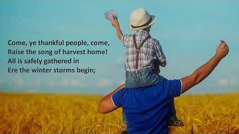 Thumbnail of Come, ye thankful people, come