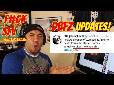 "F#CK SFV"!? & DBFZ Patch Updates! The FGC REACTS! Button Check