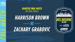 Harrison Brown vs Zachary Grabovic at the Melbourne PPA 250 | Quarter Finals Match