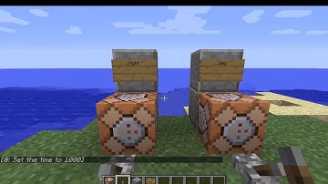 How to set day and night using commands-minecraft