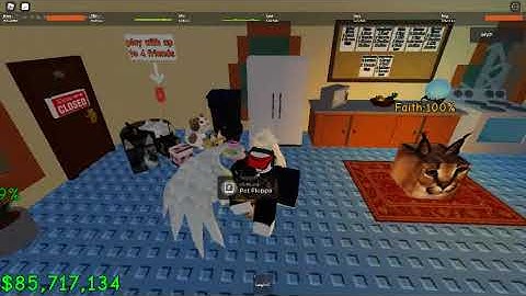 Getting the particle accelerator in raise a floppa