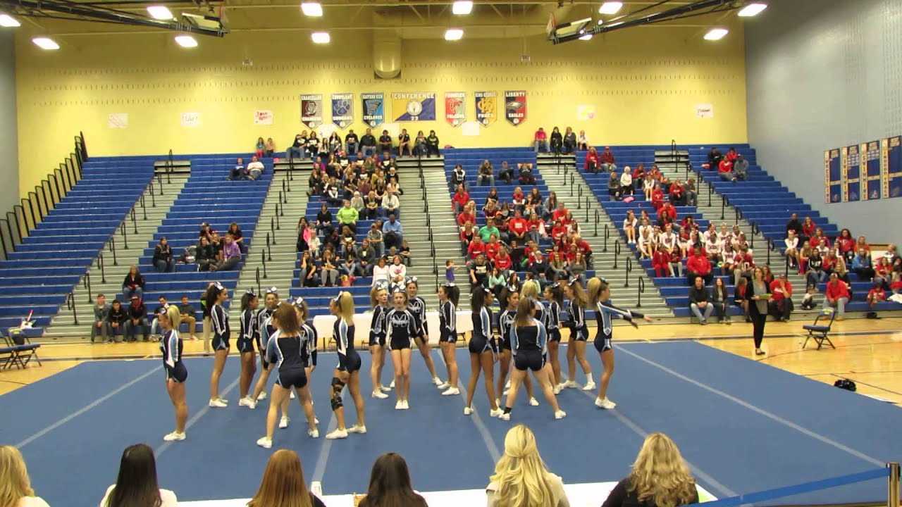 Millbrook Pioneers High School Cheer Competition Region 4A North 1Nov14