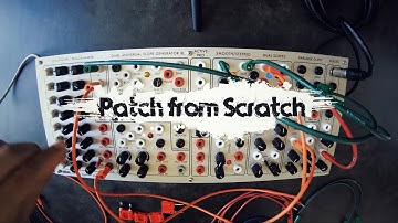Patch from Scratch - Serge Mantra - VCFQ CV Filtering for FM accent (no talking)