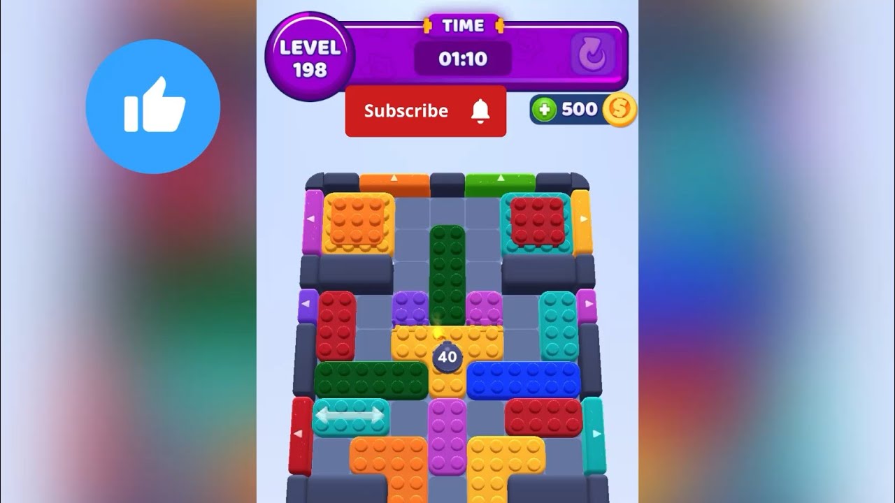 COLOR BLOCK JAM | LEVEL 198 Solution Walkthrough - YouTube
