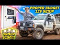 12 VOLT SETUP on a $150 BUDGET! BEST BANG FOR BUCK 4x4 12v SYSTEM!