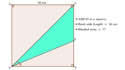 Find the shaded triangle