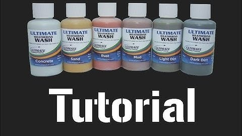 Ultimate Weathering Wash Tutorial