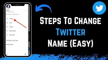 How to Change Your Name on Twitter !