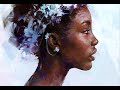 Painting a digital portrait in photoshop