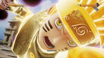 Jump Force Beta- Sage Of Six Paths Naruto Gameplay