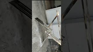 Steel Dining Table. .