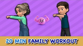 FAMILY WORKOUT: Get Fit & Strong Together (20 Mins)