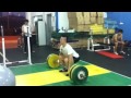 I finally got a double bodyweight 150 kg Clean and Jerk