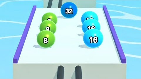 Ball Run 2048 - All level Gameplay Walkthrough Android iOS part 17