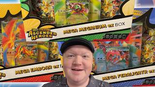 MEGA MEGA MEGA Ascended Heroes Boxes! Pokémon Card Opening &amp; Pack Battles!