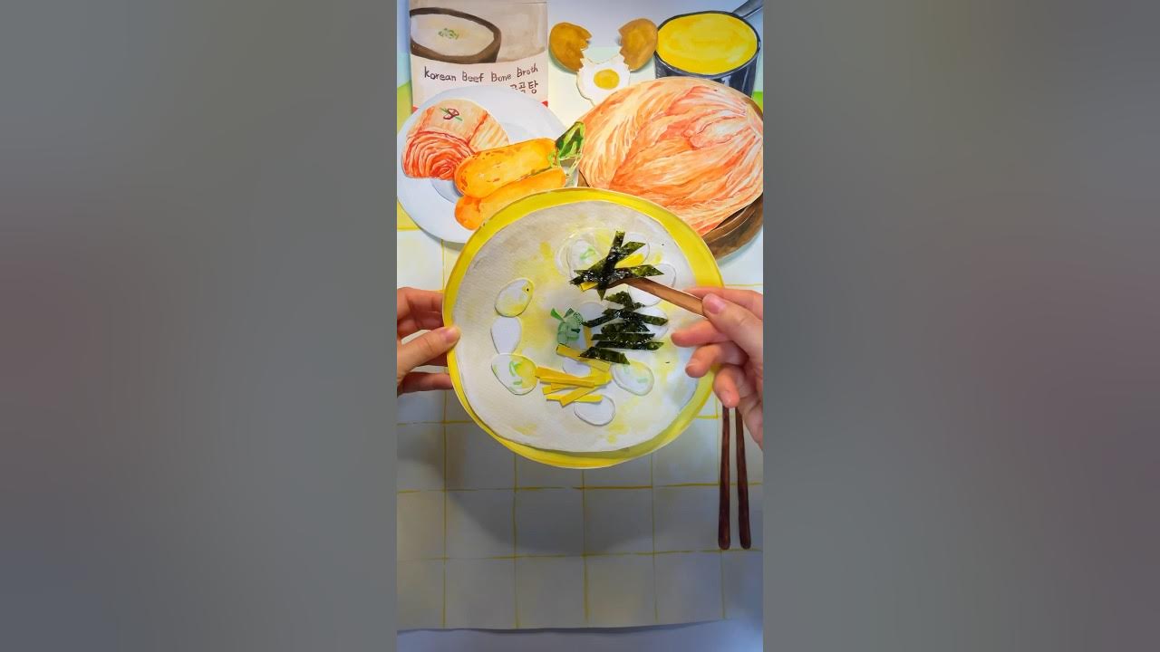 Korean Beef Bone Broth paperdiy paperplay YouTube korean-beef-bone-broth-paperdiy-paperplay-youtube