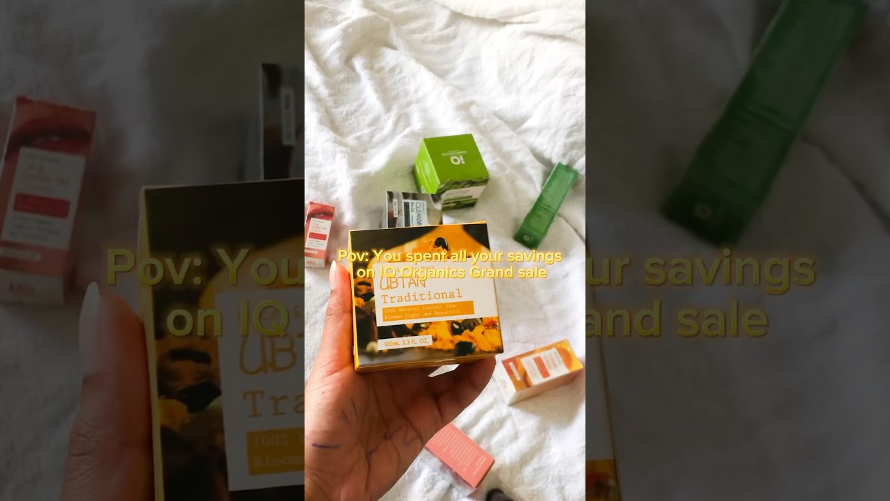 IQ Organic Solution Sale is Live