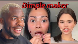 The Dimple Epidemic of TikTokers