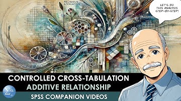 How to Generate a Cross Tabulation with Control Variable Using SPSS, Additive Relationship Example