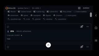 Dual mining Hive OS ,quick setup!