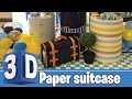 Paper suitcase  3d