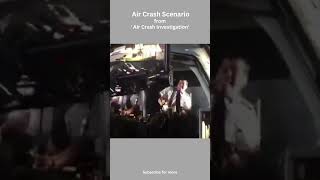 AIR CRASH SCENARIO: From 'Air Crash Investigation' #shorts #viral