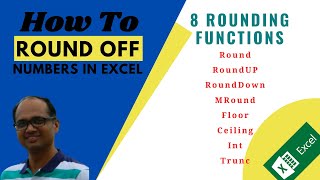 How to Round off Numbers in Excel